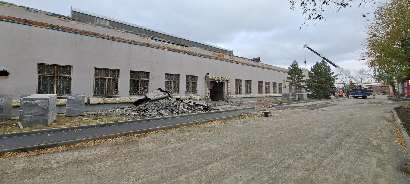 Завод по производству троллейбусов