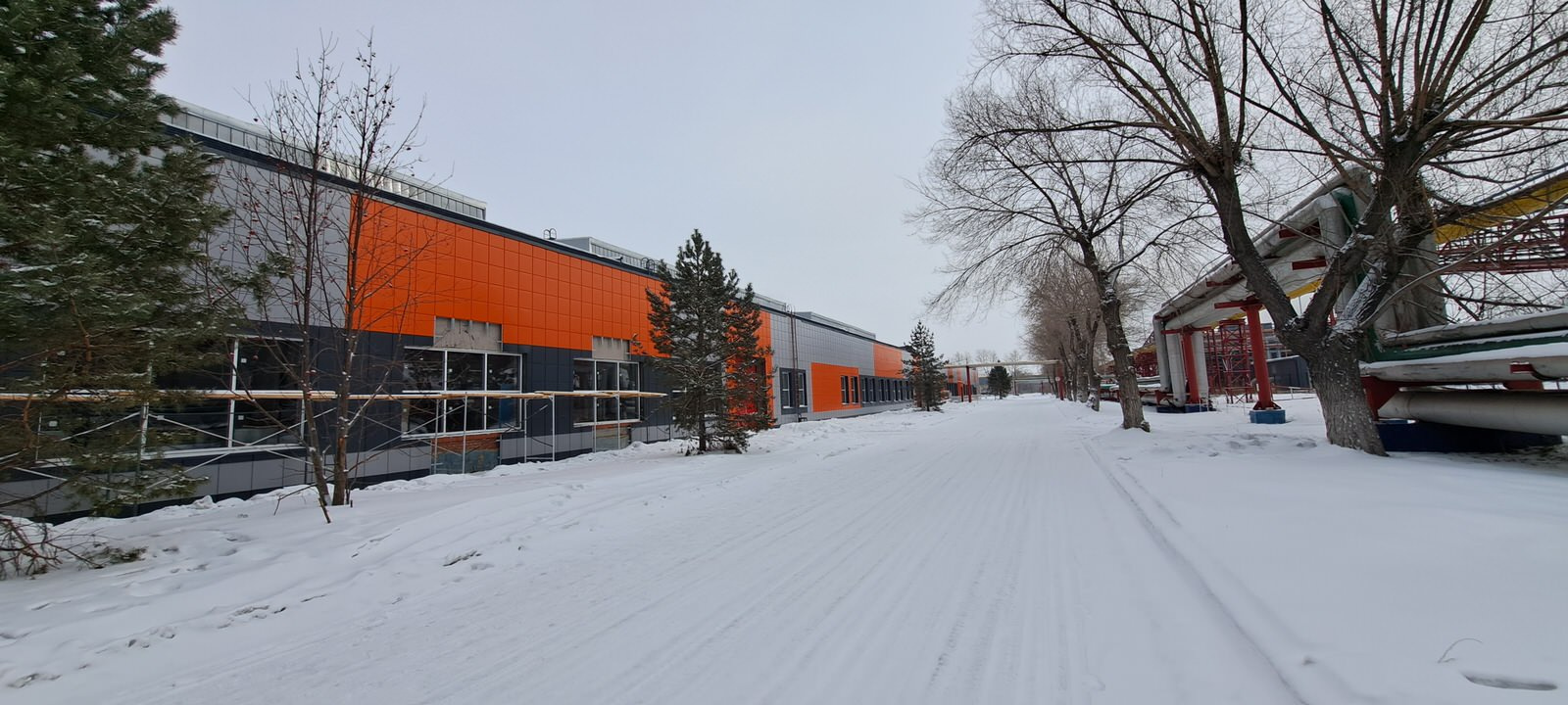 Завод по производству троллейбусов