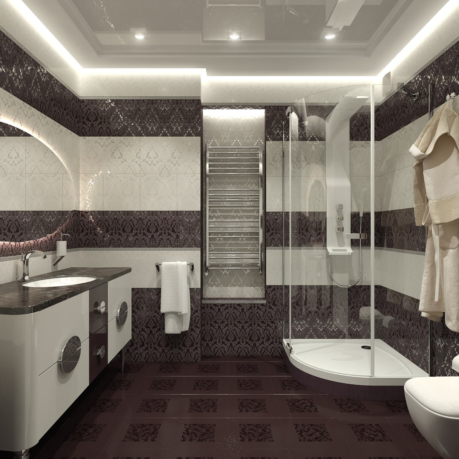 Жилой комплекс "Альбатрос", 64 м², стиль ар-деко