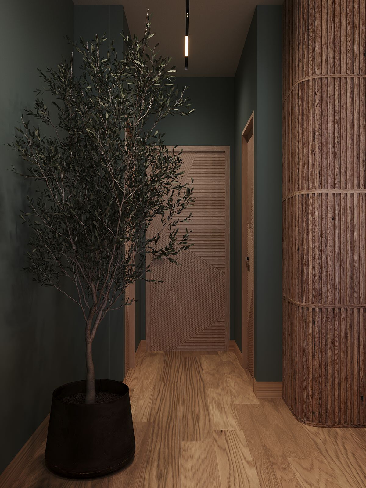 Mid-century bedroom