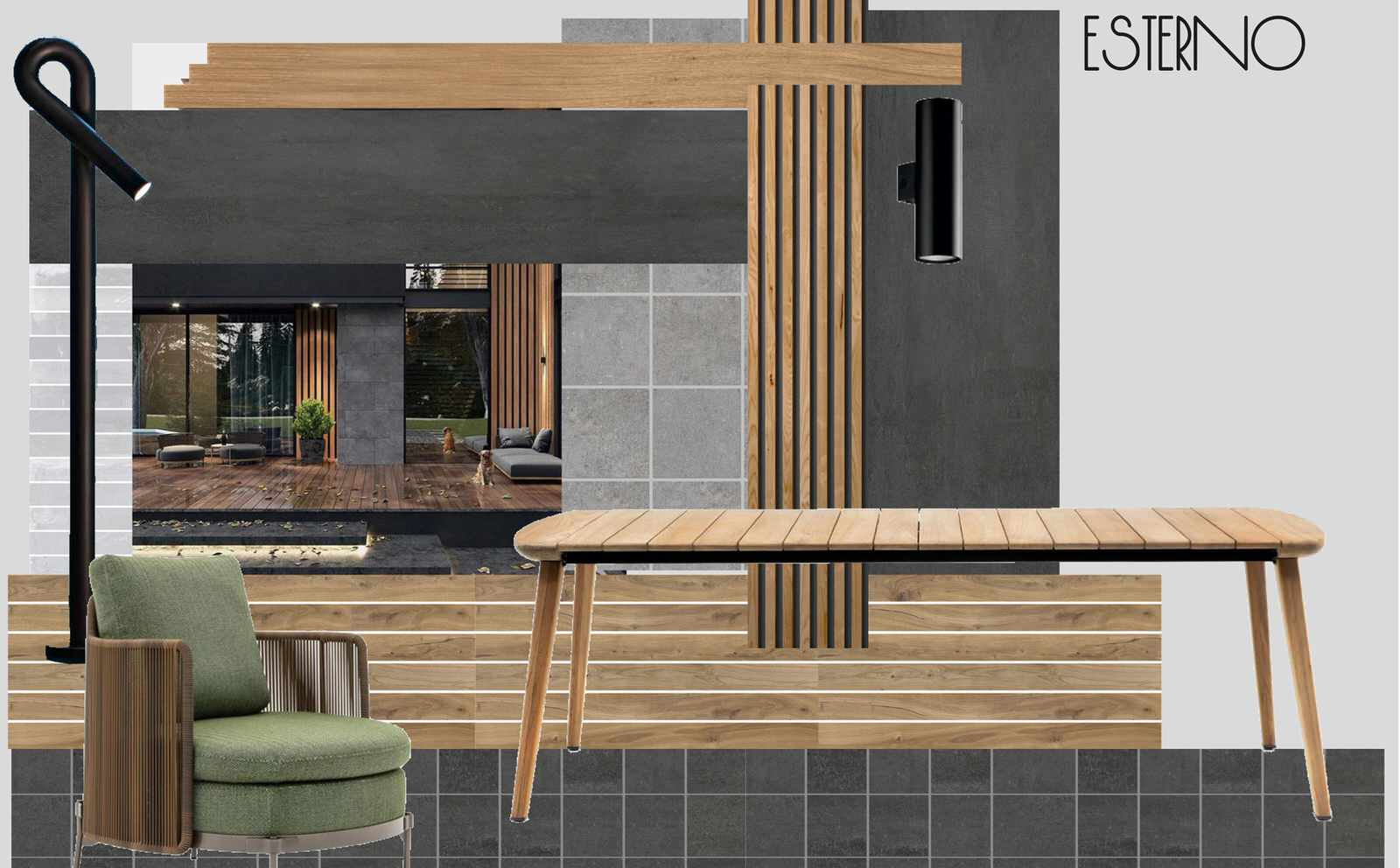 Villa in stile moderno minimalismo 2019.