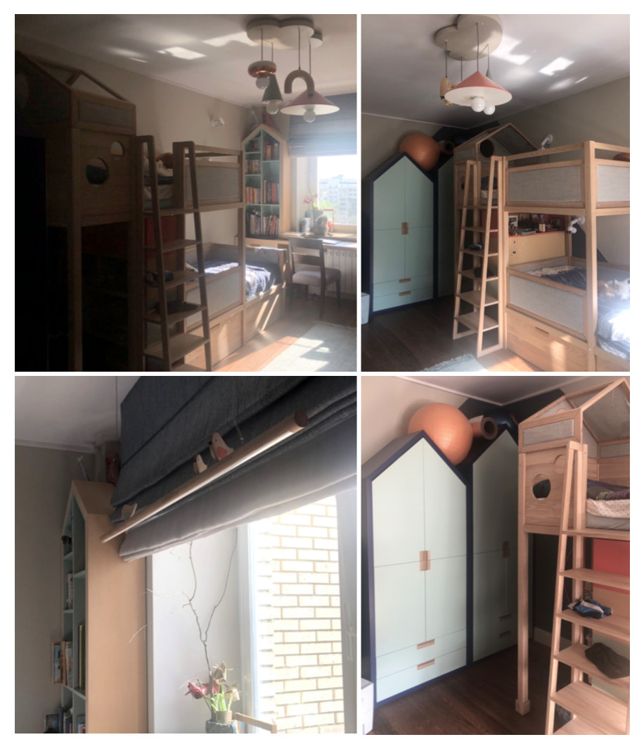 дизайн детской комнаты, разработка и производство детской мебели