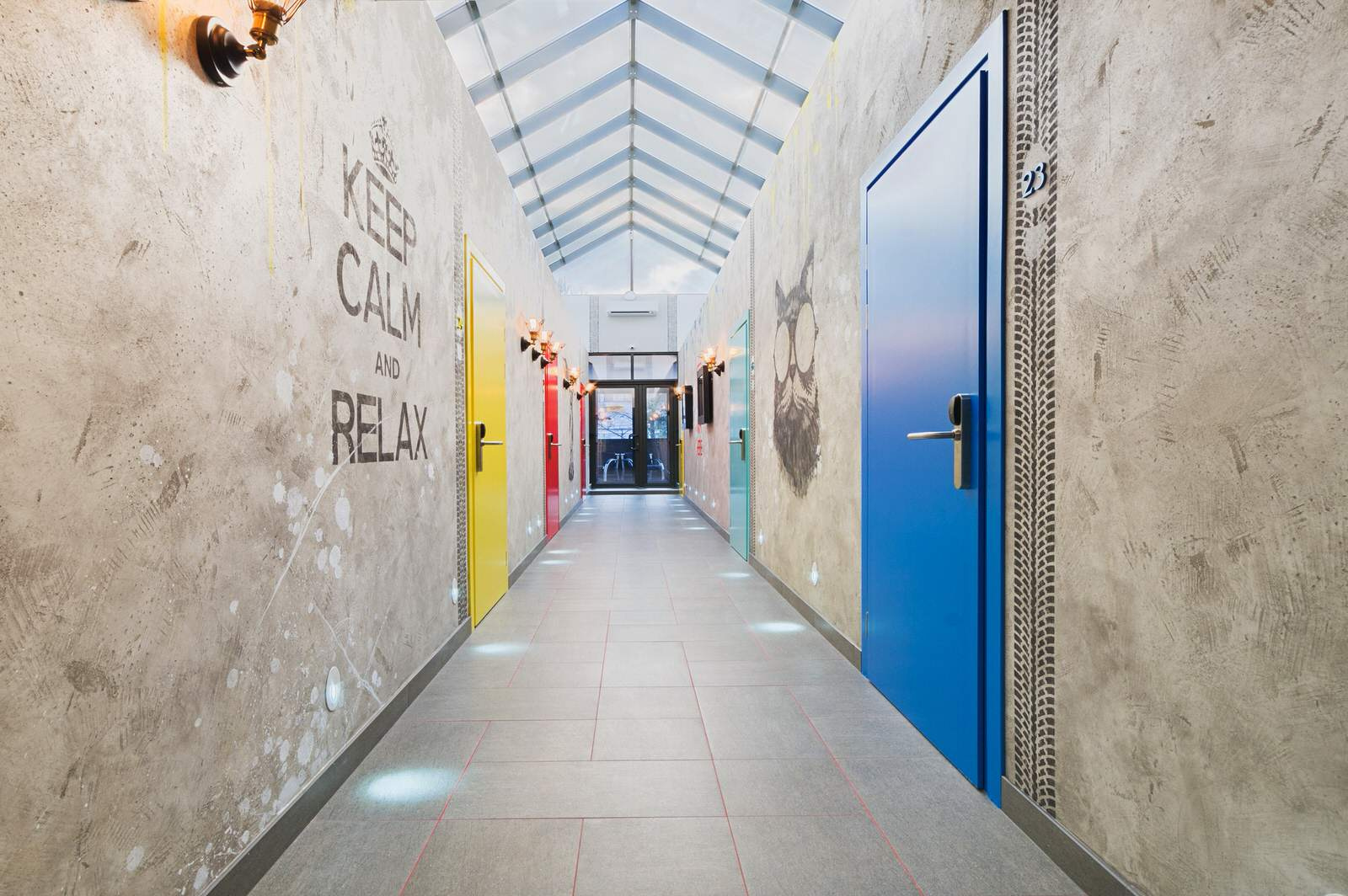 Green theatre boutique hotel