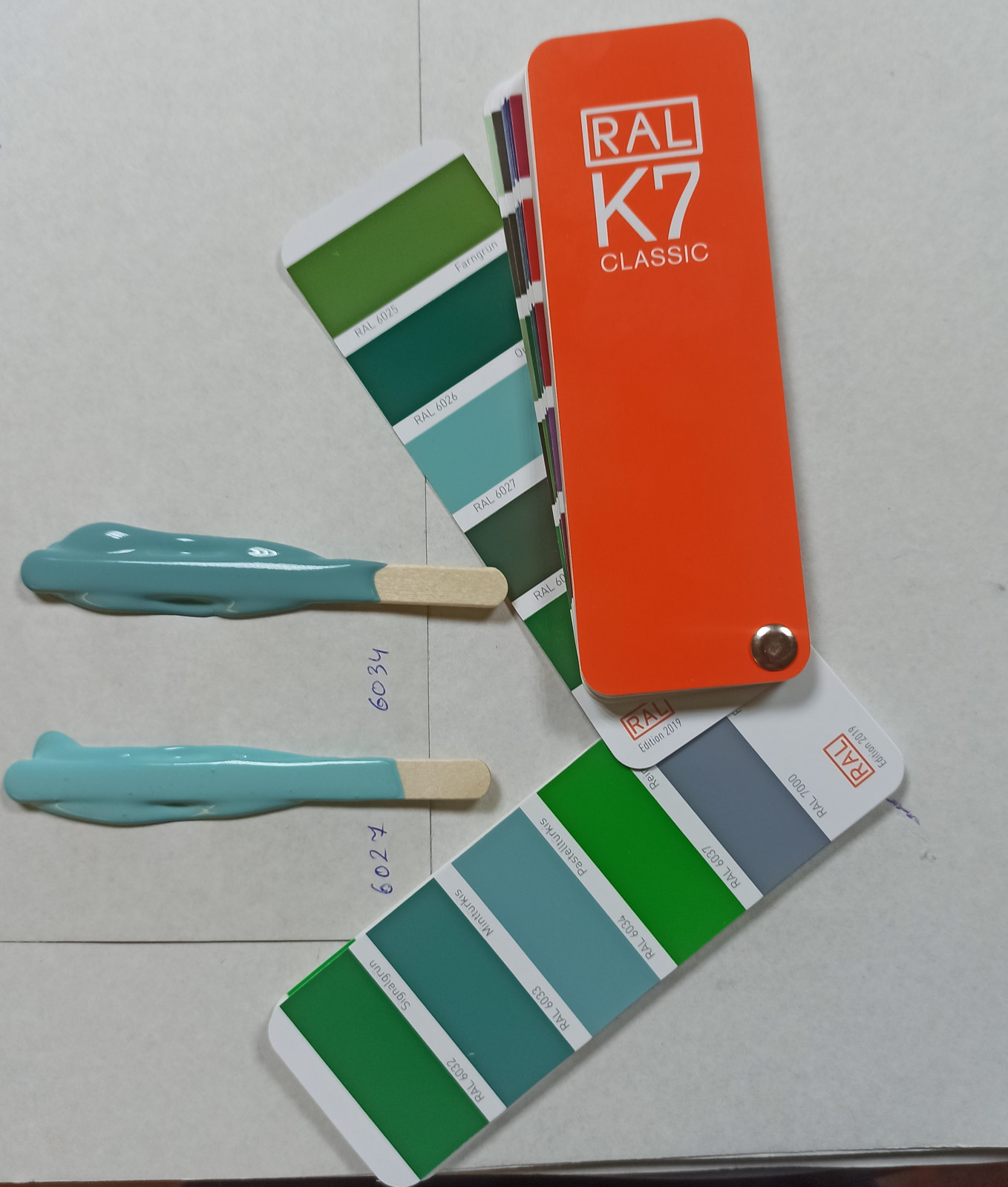 RAK Classic выкрасы цветов