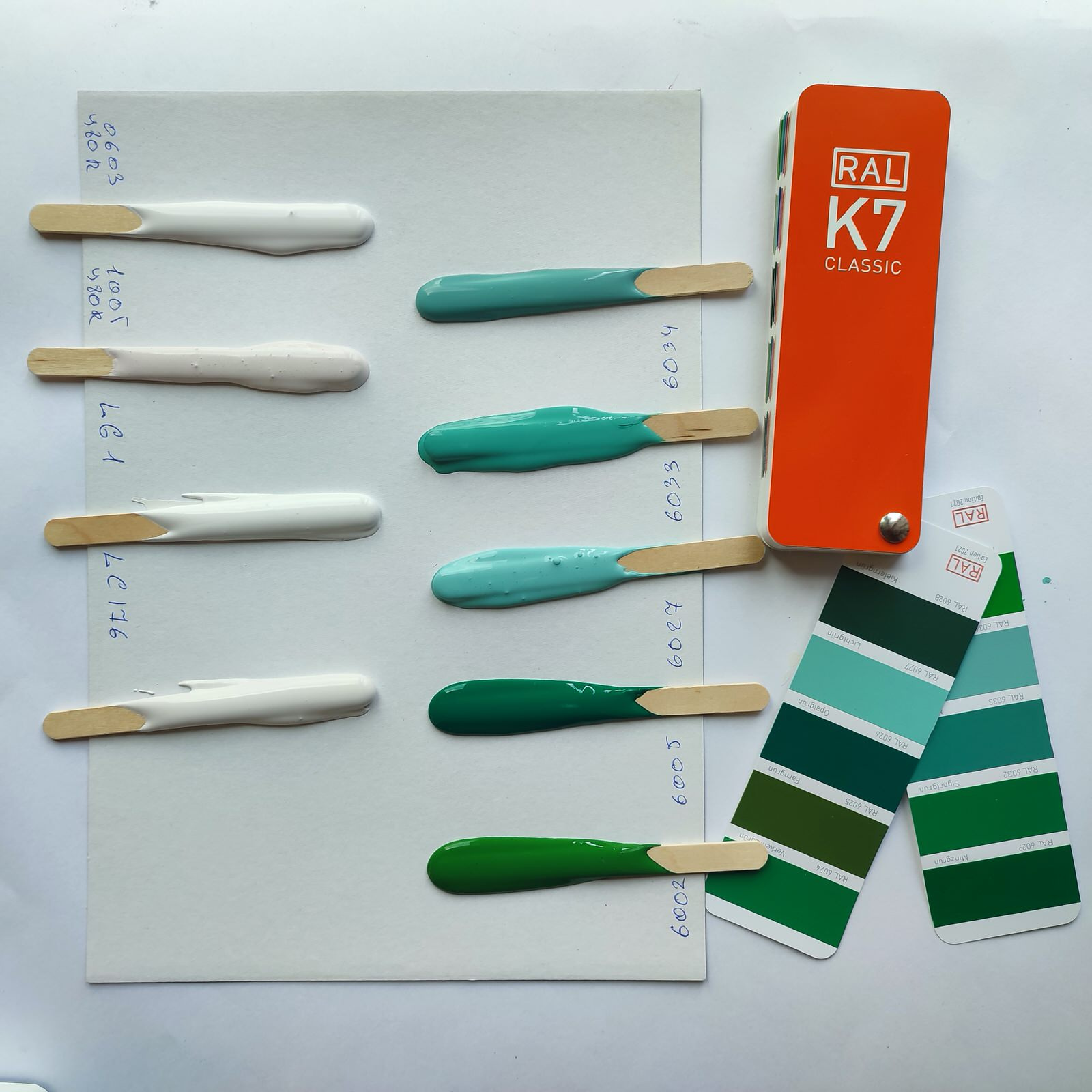 RAK Classic выкрасы цветов
