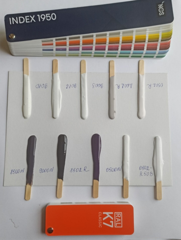 RAK Classic выкрасы цветов