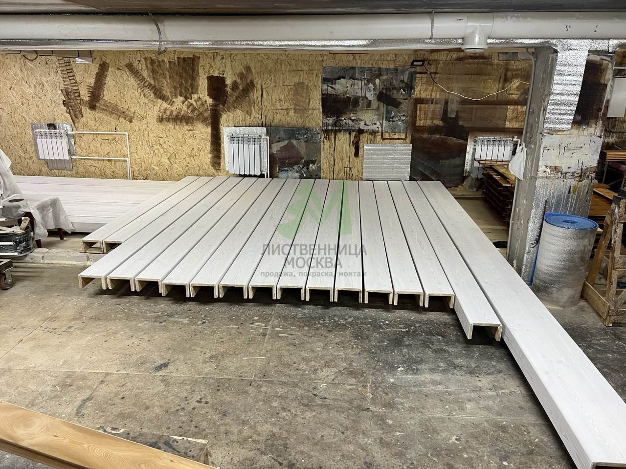 Изготовление фальшбалок (декоративных балок) из лиственницы, сосны