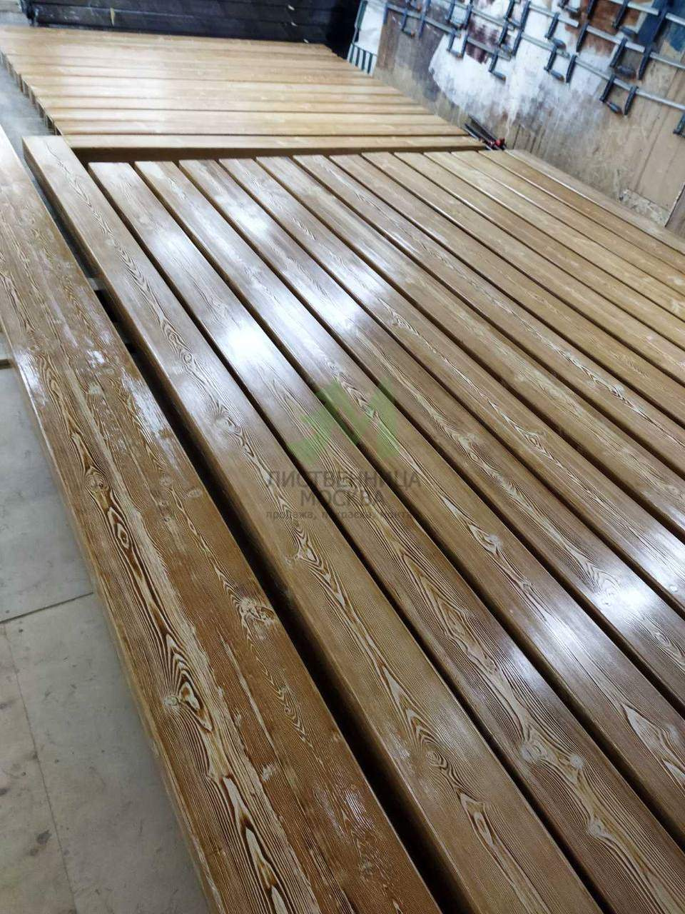 Изготовление фальшбалок (декоративных балок) из лиственницы, сосны