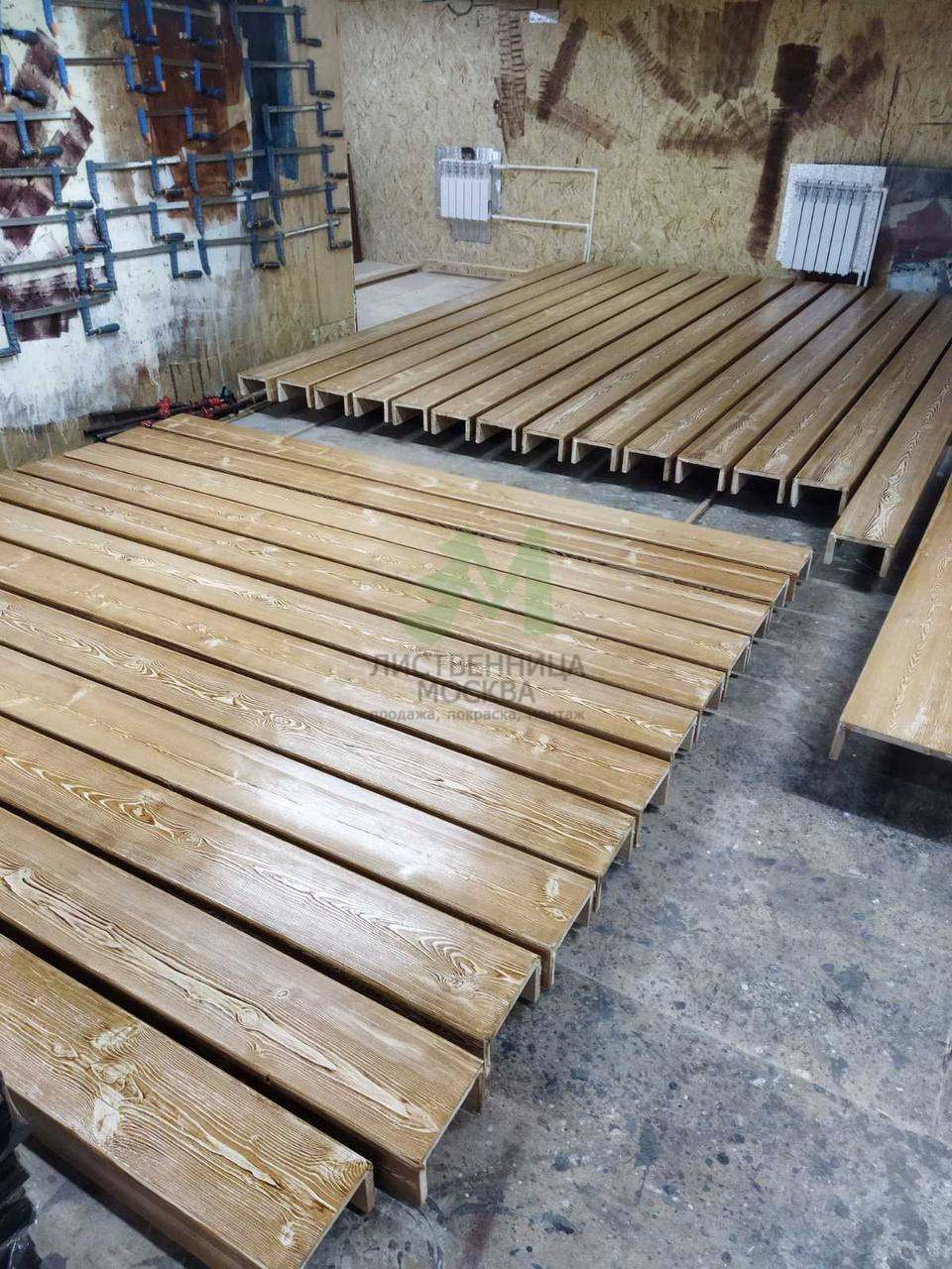 Обложка проекта: Изготовление фальшбалок (декоративных балок) из лиственницы, сосны