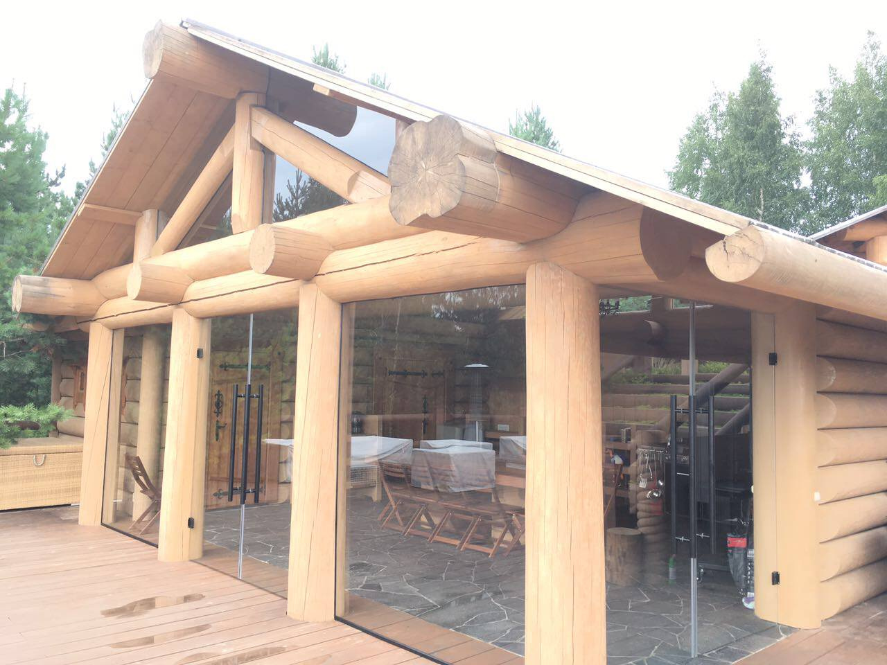 Беседки, террасы остекленные