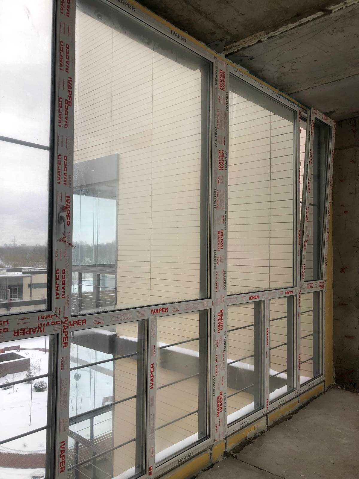 Замена холодного остекления на теплое