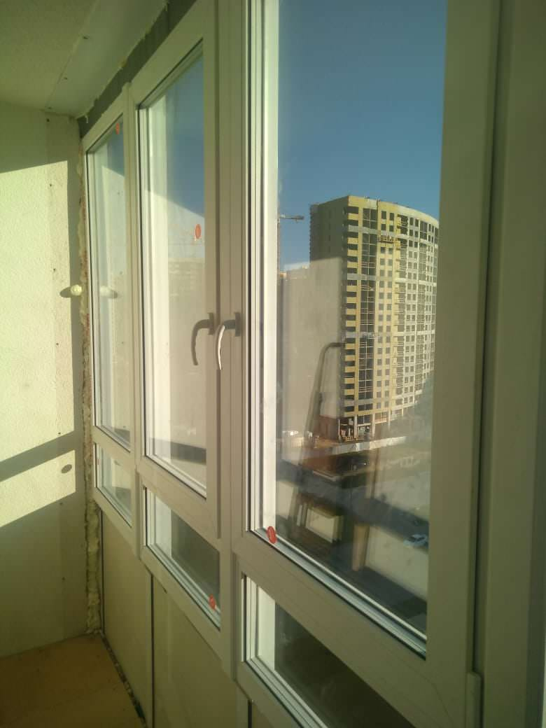 Замена холодного остекления на теплое