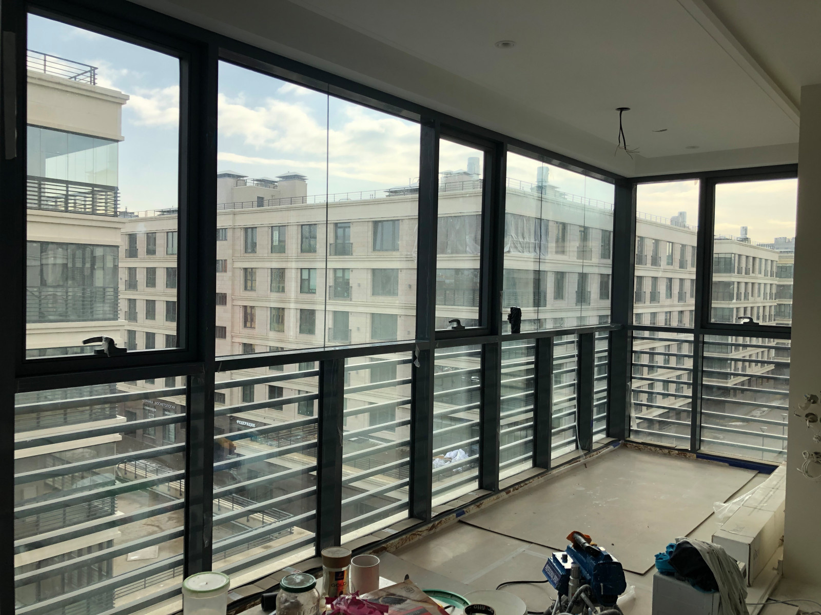 Замена холодного остекления на теплое