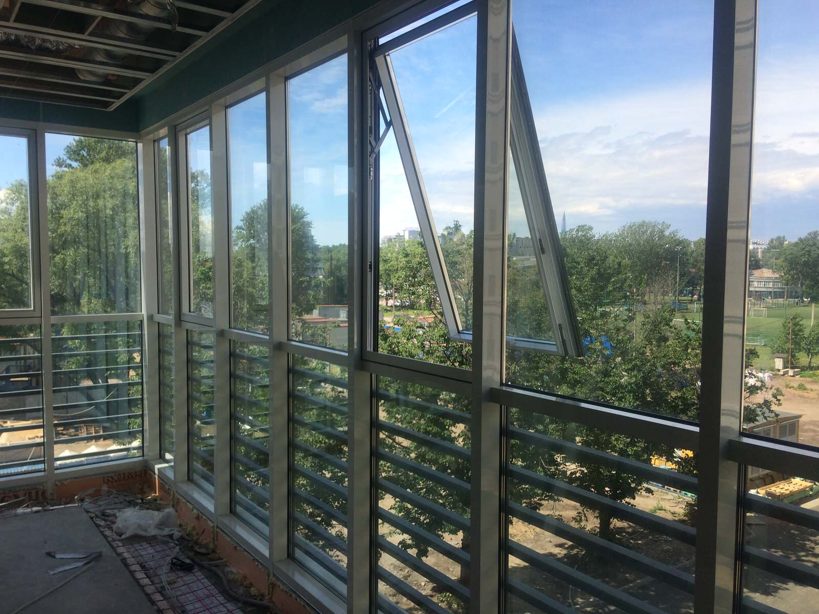 Замена холодного остекления на теплое