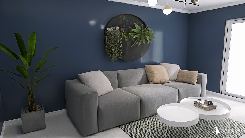 Дизайн решение гостиной