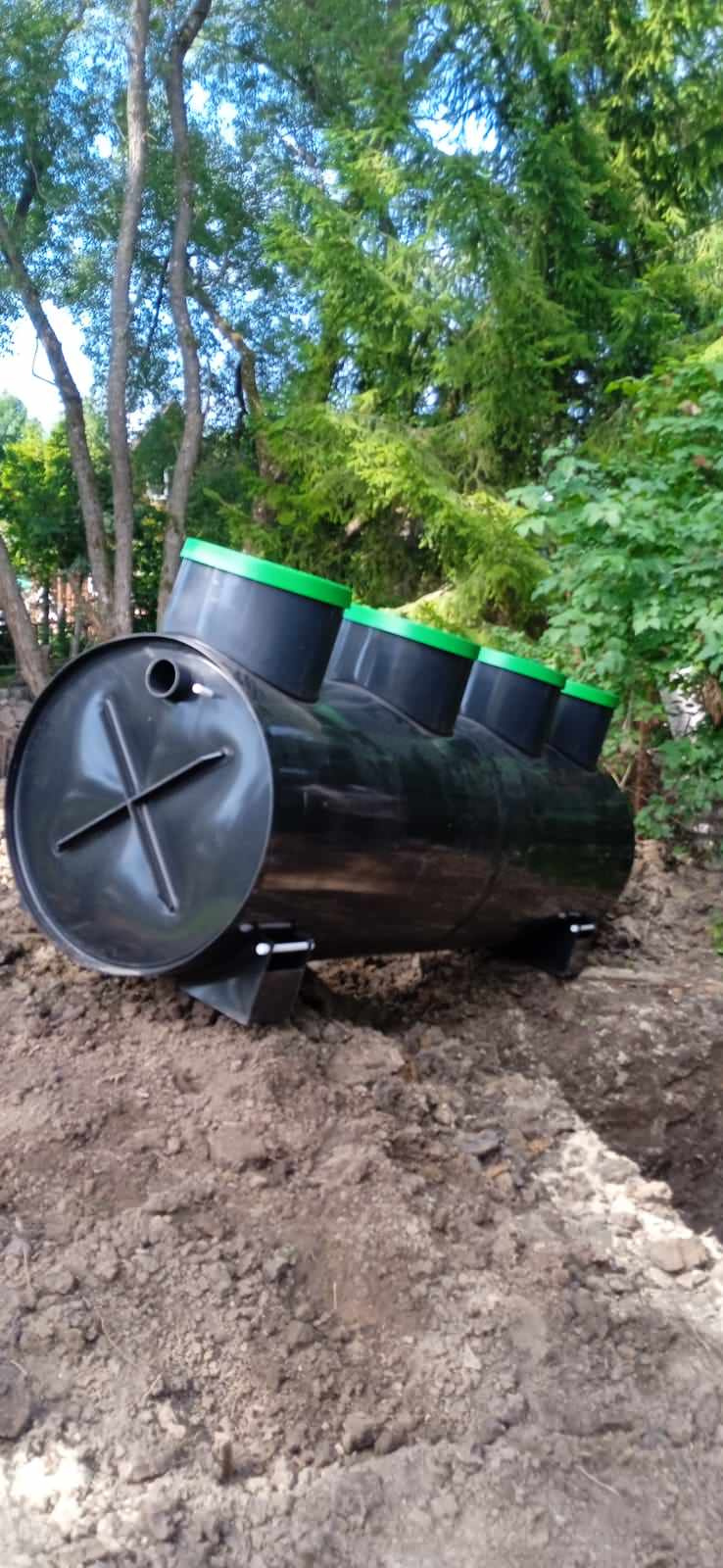 Установка септика ДИАМАНТ