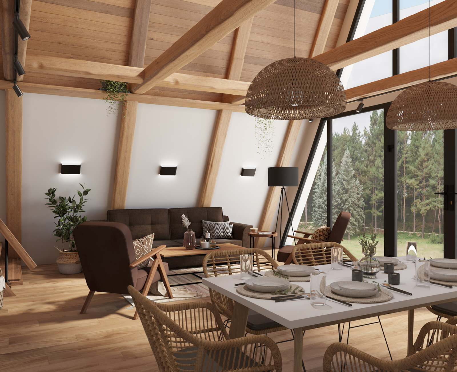 A-frame house
