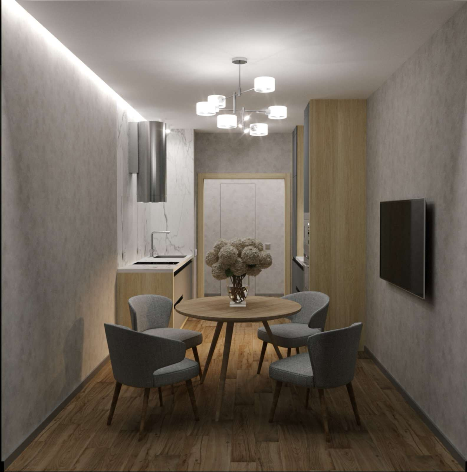 Flowers on the table