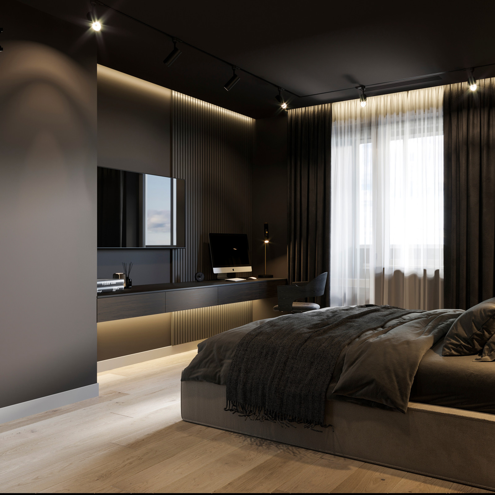 Дизайн-проект 3-комнатной квартиры в ЖК «Ты и Я»