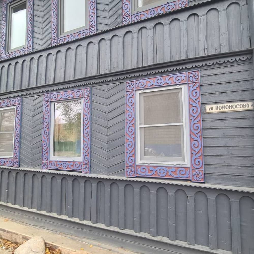 Ремонт старинного деревянного дома на Валдае