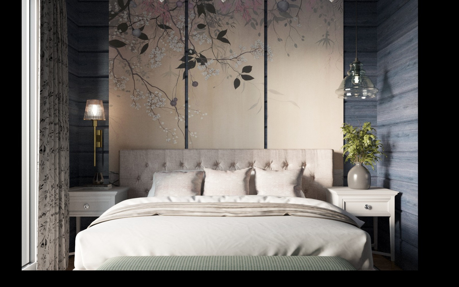 Загородный дом из клееного бруса.