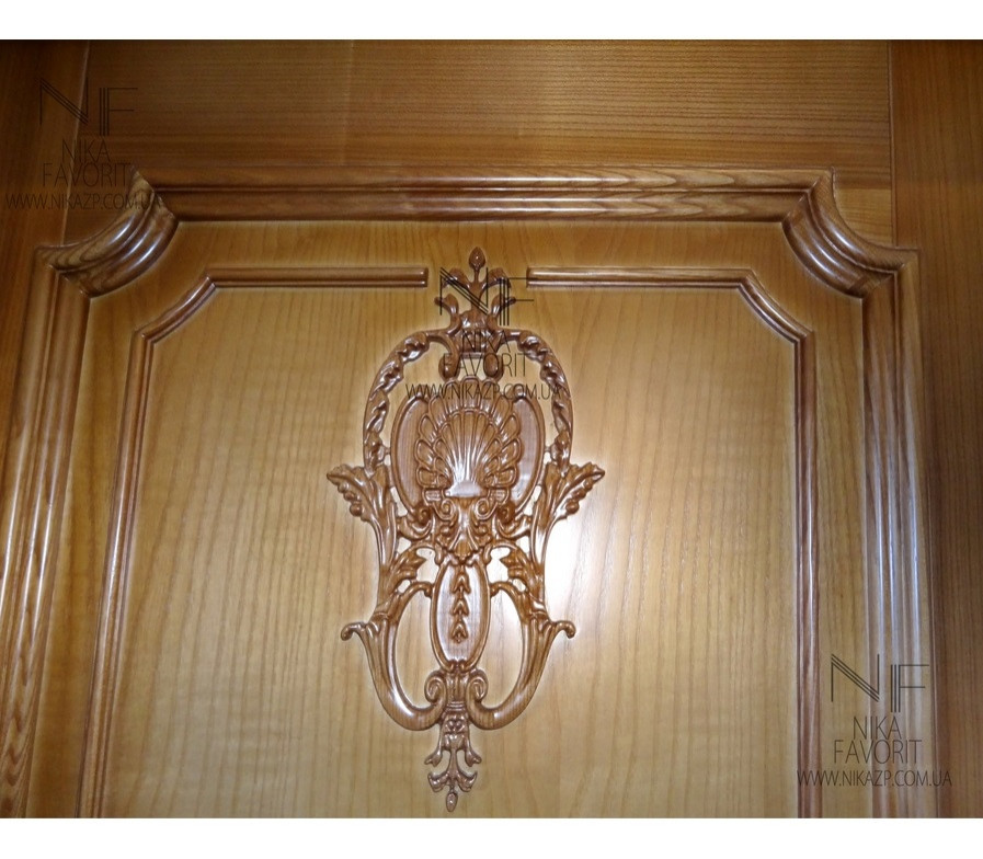WOODEN ELITE DOORS WITH DECORS