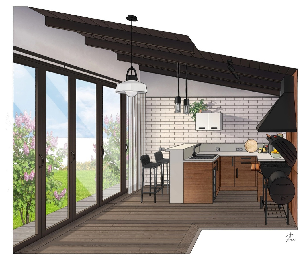 Летняя кухня