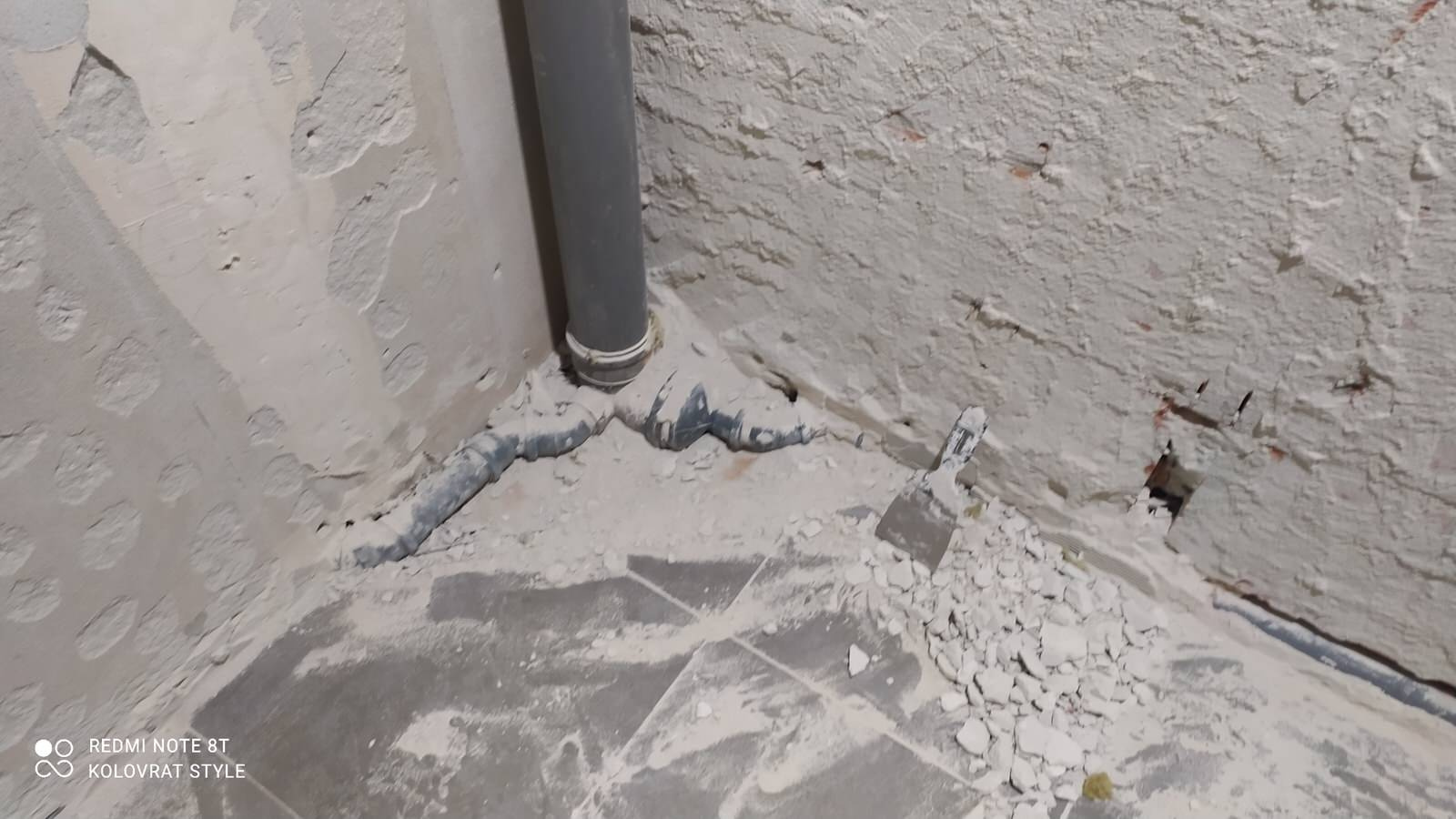 Санузел переделка