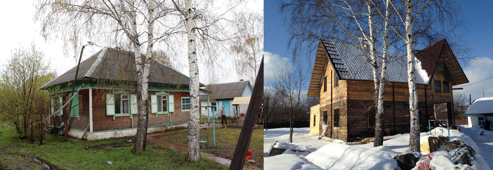 Реконструкция загородного родительского дома