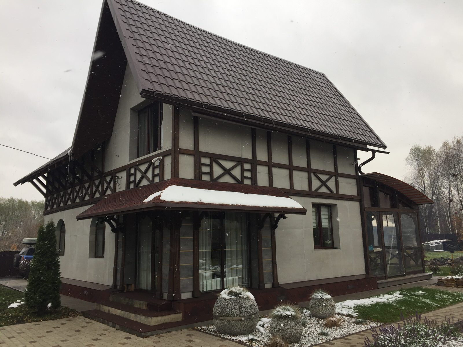 Реконструкция загородного родительского дома