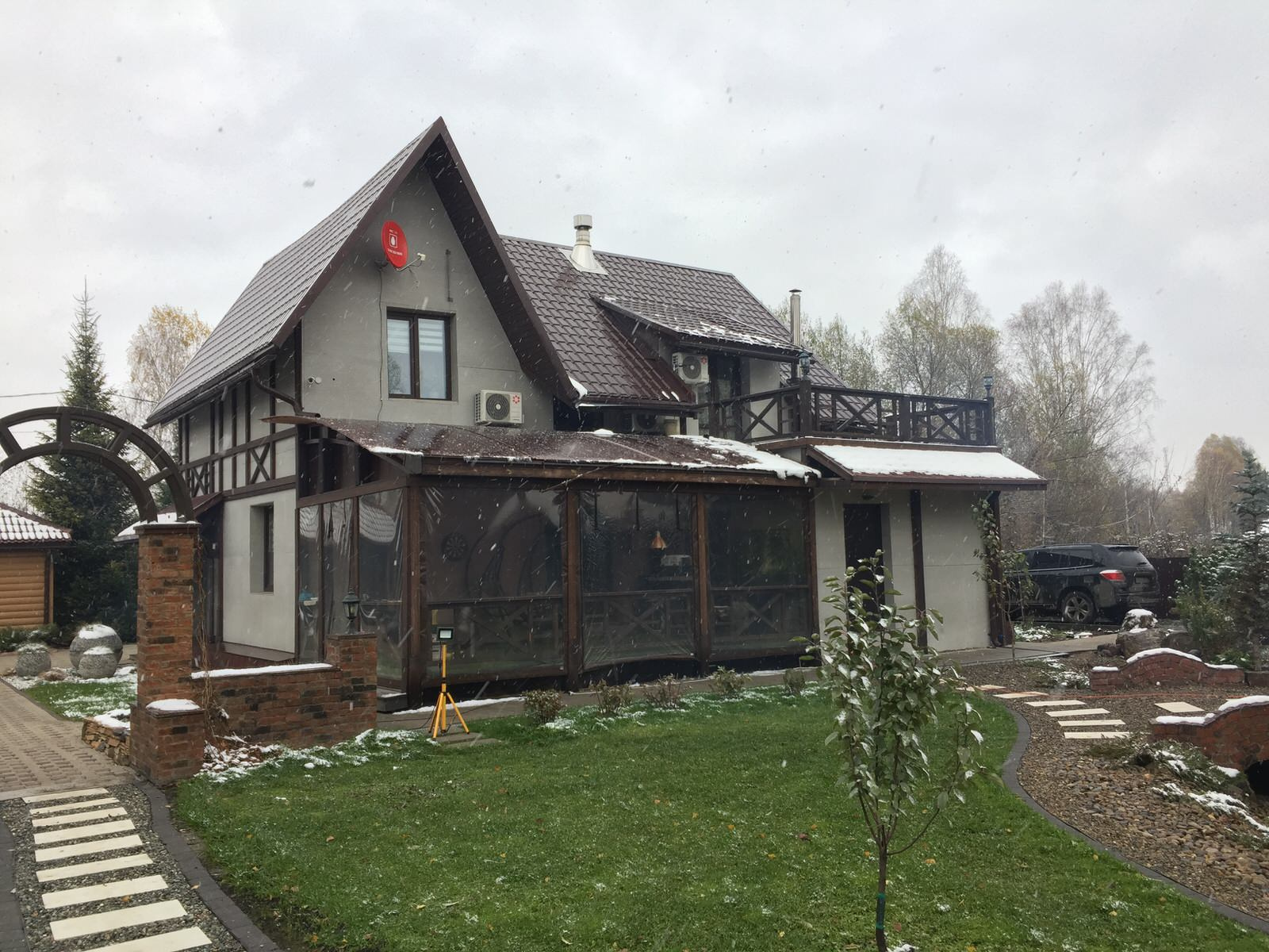 Реконструкция загородного родительского дома