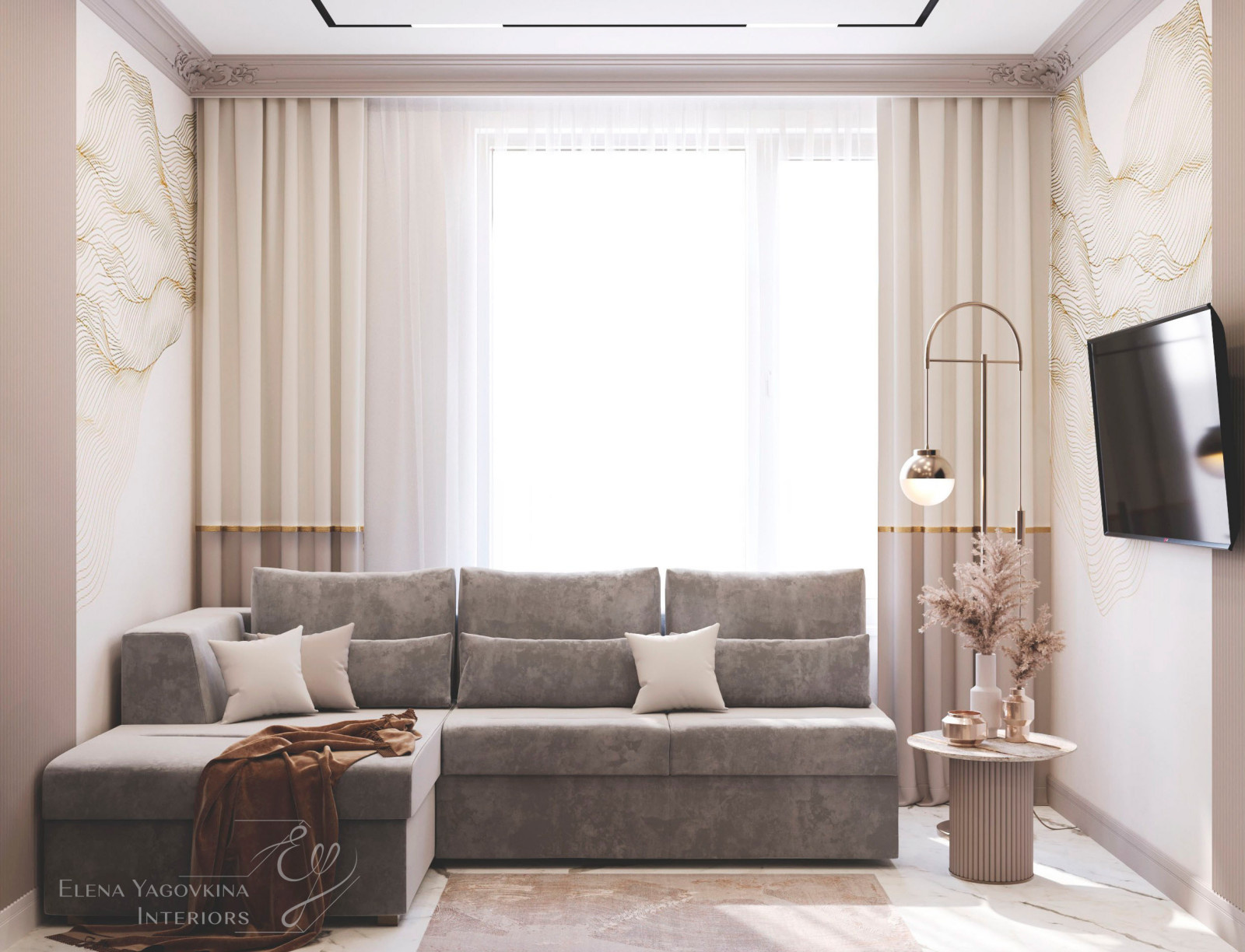 Проект квартиры в ЖК Резиденция