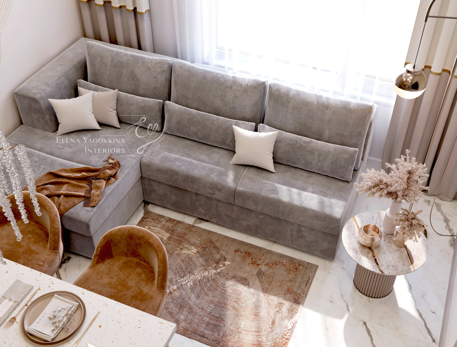 Проект квартиры в ЖК Резиденция