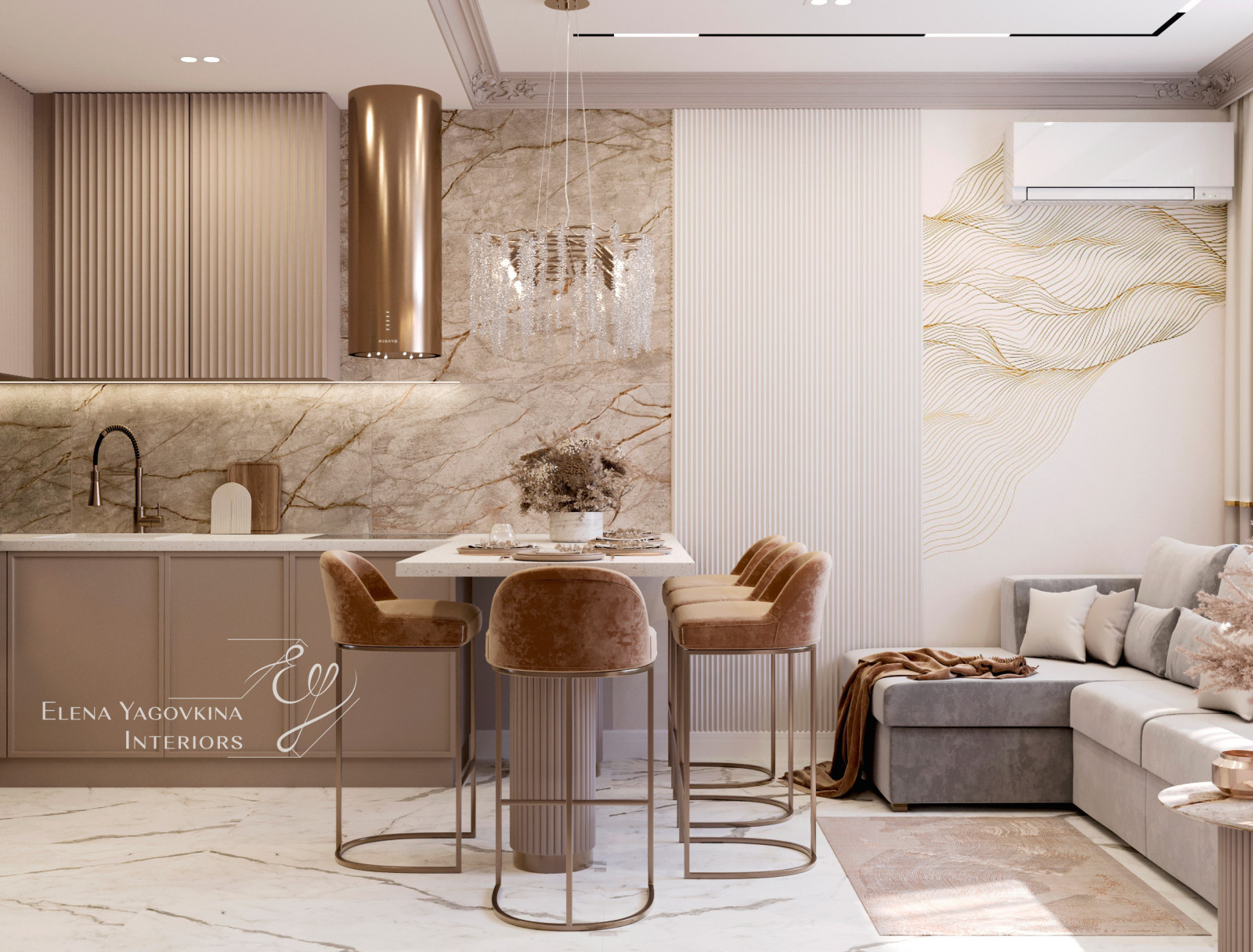 Проект квартиры в ЖК Резиденция