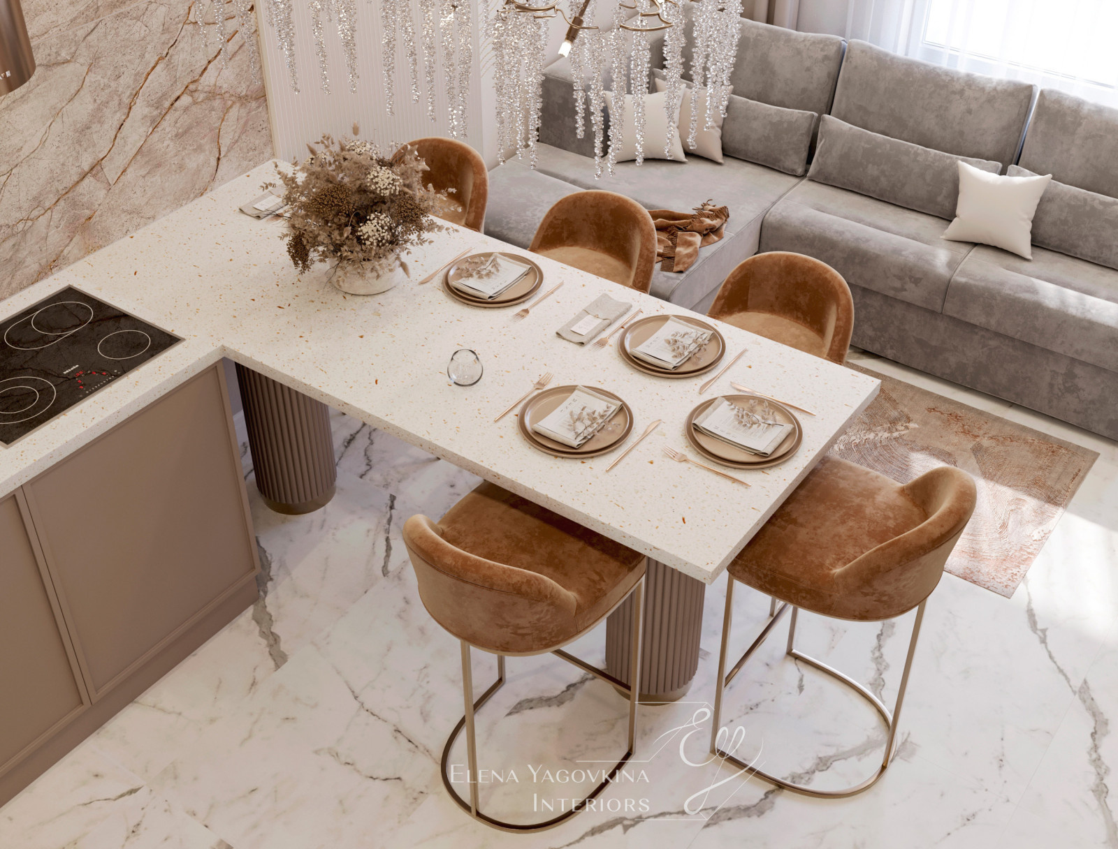 Проект квартиры в ЖК Резиденция