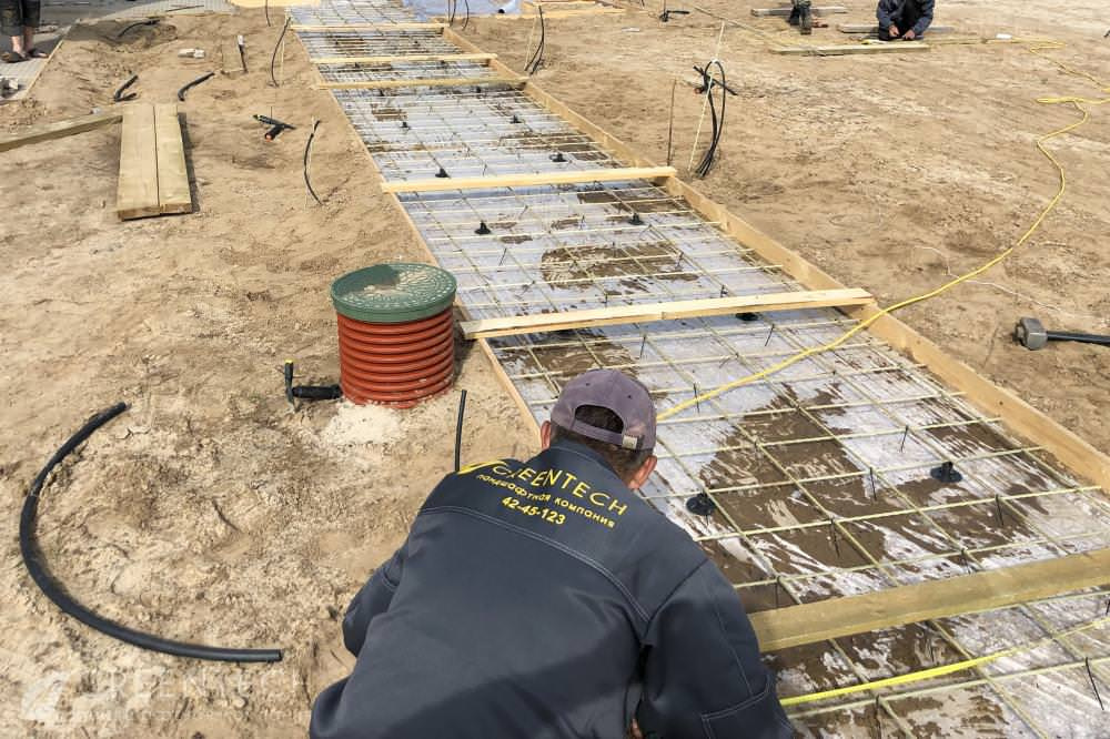 Сад, построенный в к.п. Земляничная поляна