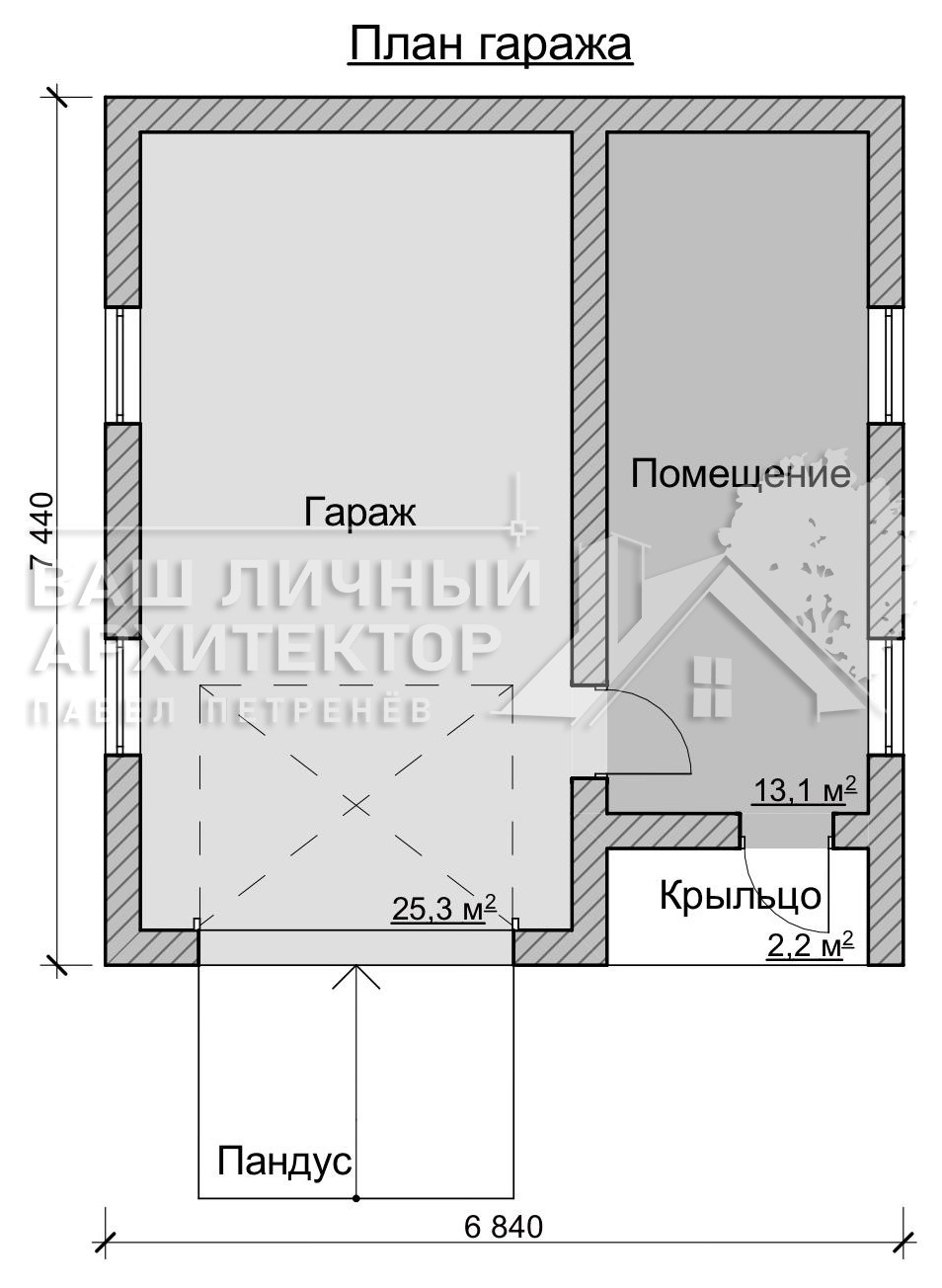 Проект гаража №1