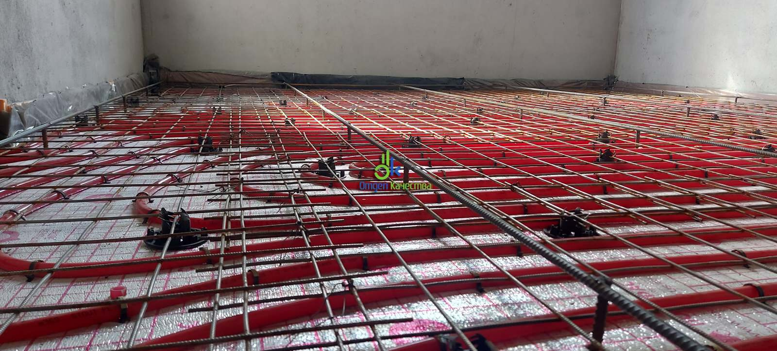 Монтаж водяного теплого пола как основного отопления