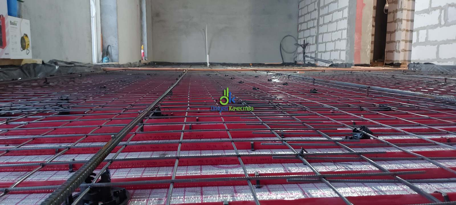 Монтаж водяного теплого пола как основного отопления