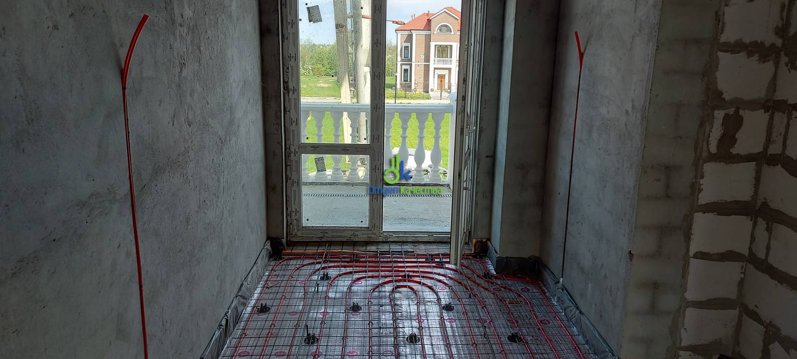 Монтаж водяного теплого пола как основного отопления