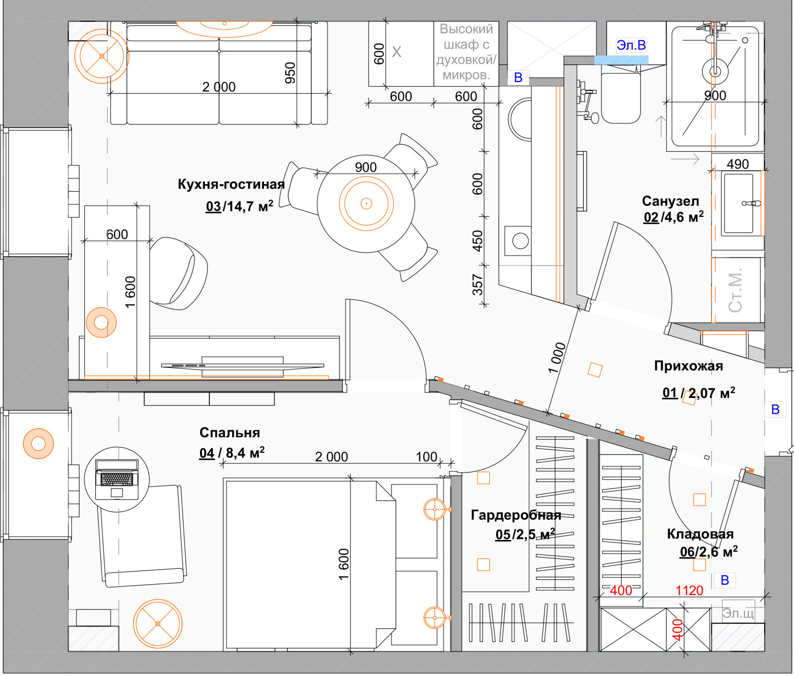 Супер-вместительные апартаменты