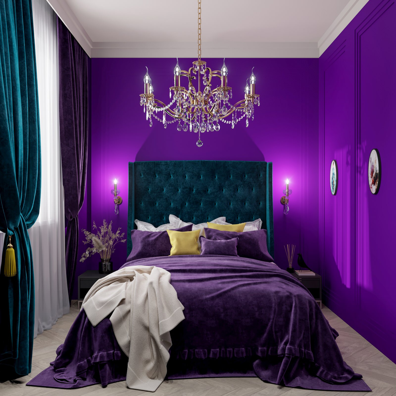 Яркая квартира в Москве