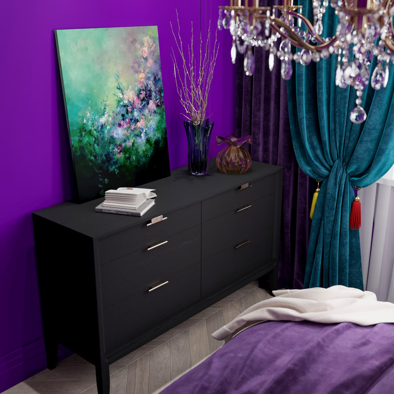 Яркая квартира в Москве