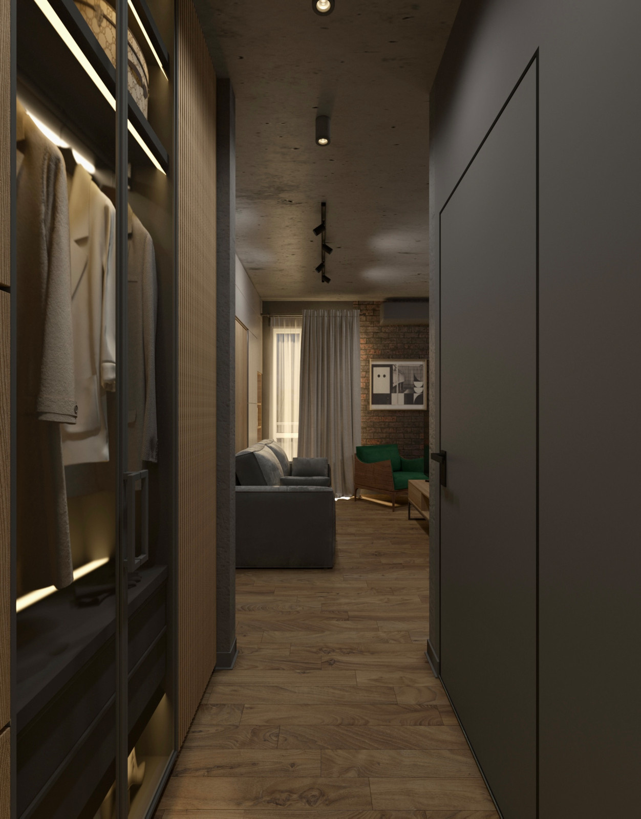 Проект в стиле Лофт