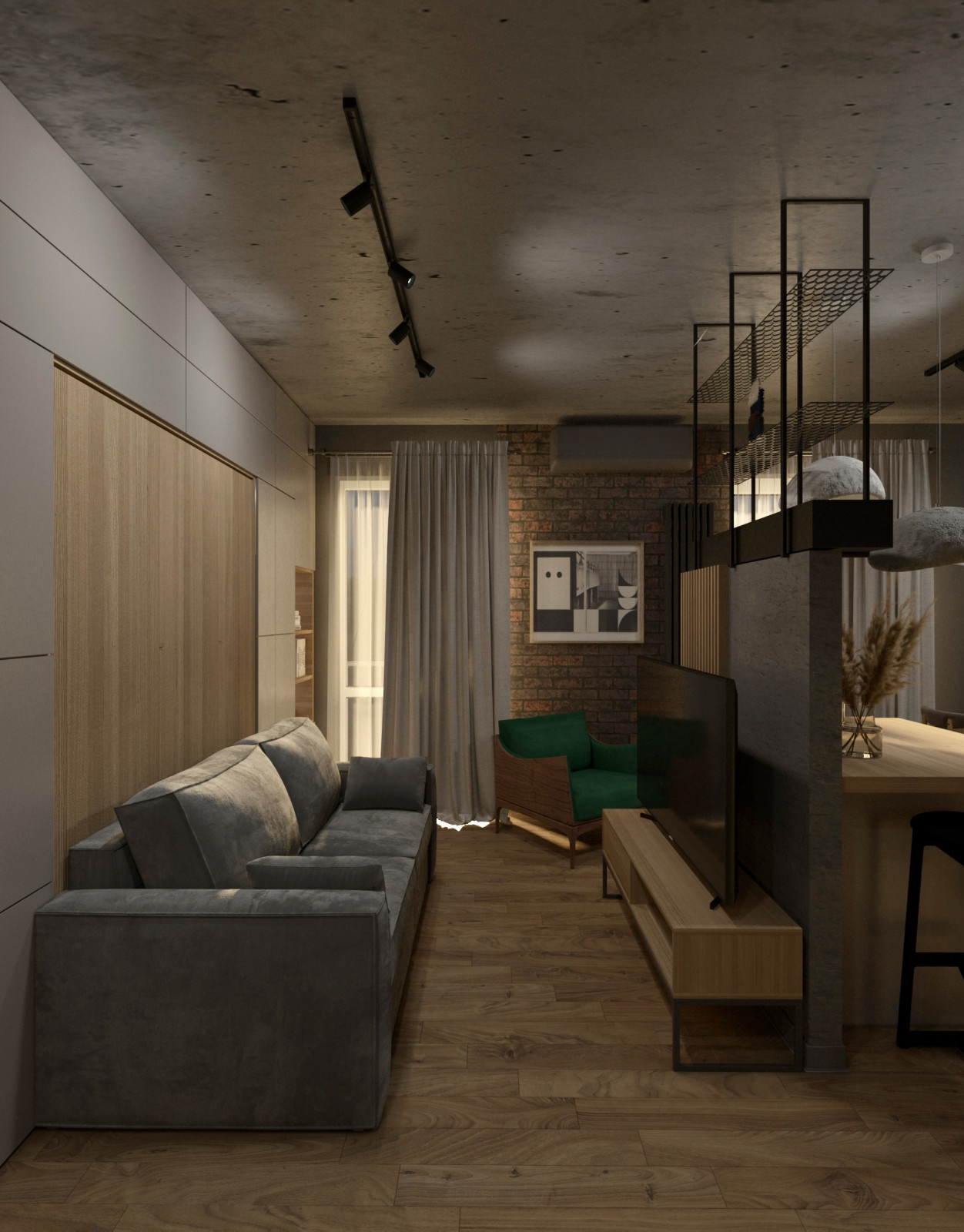 Проект в стиле Лофт