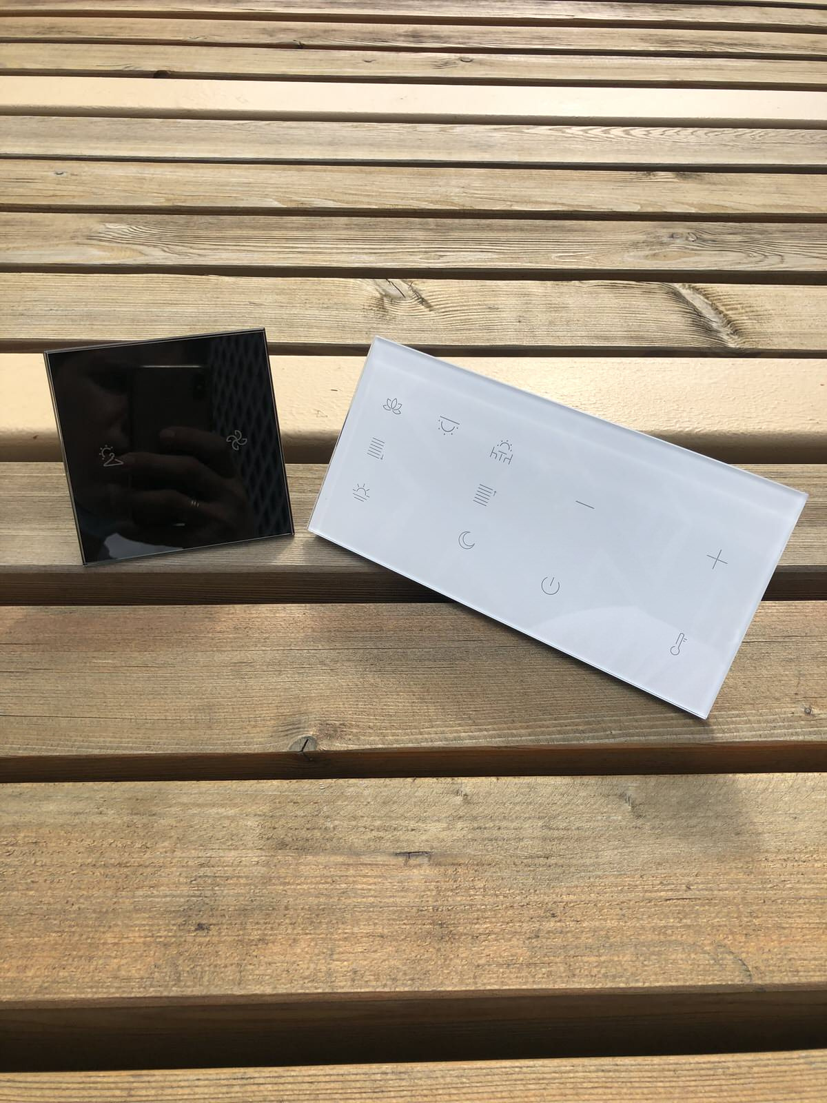 Black Nova KNX keypads