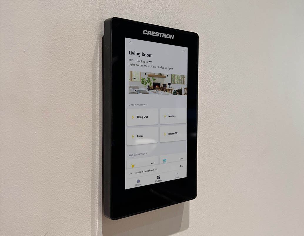 Crestron TSW touch screen