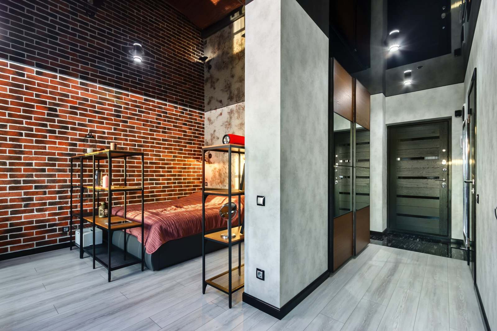 Ремонт жилой комнаты в студии