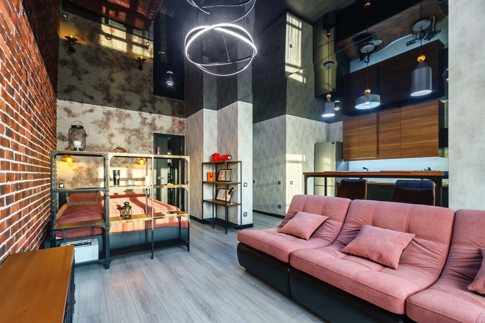 Ремонт жилой комнаты в студии