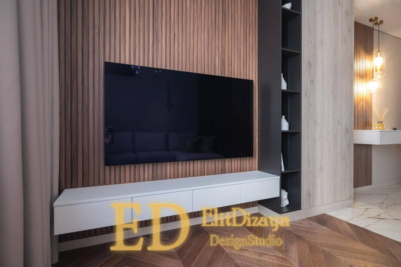 Современная квартира (гостиная)